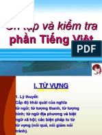 Ôn tập và Kiểm Tra Phần Tiếng Việt