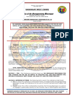 West Crame - Brgy Ordinance 02-2023 - Prescribing Fees and Charges of Function Hall & Multi Purpose