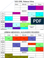 Horario Ciencias Abril