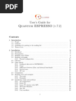 User - Guide Quantum Espresso