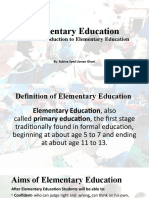 Elementary Education