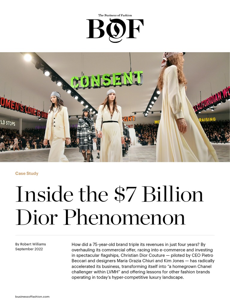 Dior's Pietro Beccari: 'Dreams do not have a price tag