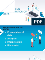 3is ANALYSIS AND INTERPRETATION OF DATA LECTURE NOTES