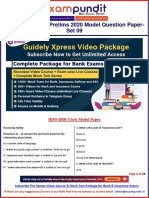Ibps RRB Clerk Prelims Model Paper PDF Set 9
