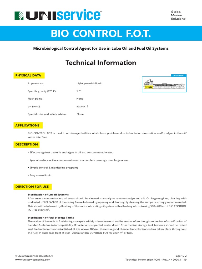 BIO CONTROL FOT for Oil Systems | PDF | Implied Warranty