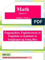 Math Module 2 (3RD Quarter)