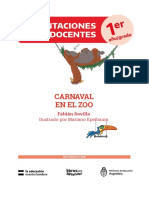 Orientaciones para Docentes - Carnaval en El Zoo