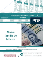 Banco Mexico Nuevas Familias Billetes Monedas