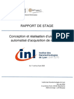 rapport de stage INL Labview