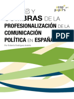 ACOPPapersNº1 Profesionalización de La Comunicación Politica