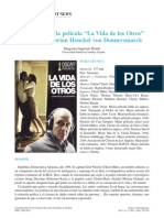 Reseña Sobre La Película "La Vida de Los Otros" (2006), de Florian Henckel Von Donnersmarck