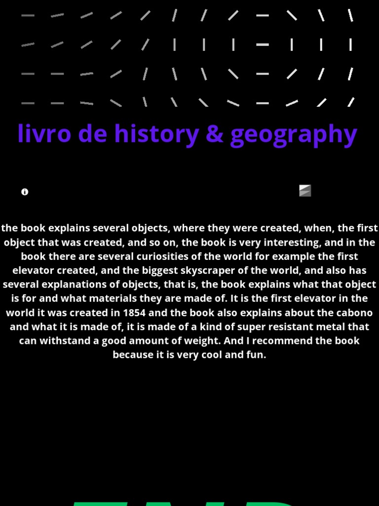 Livro de History & Geography PDF