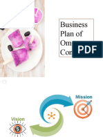 Business Plan of Omega Company