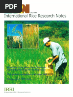 Download International Rice Research NOtes Vol24 No3 by ccquintos SN66882170 doc pdf