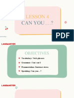 (LMC) Level 2 - Lesson 4