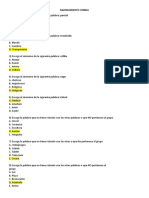 Razonamiento Verbal Forma 2