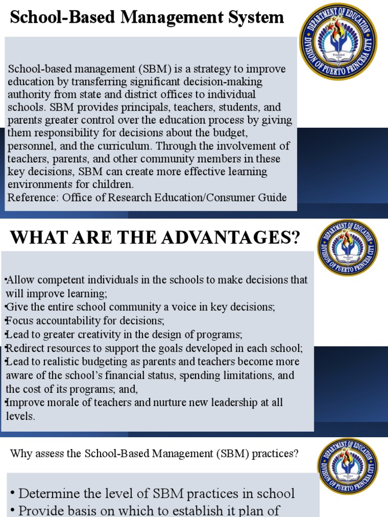 Principles of School-Based Management | PDF | Governance | Teachers