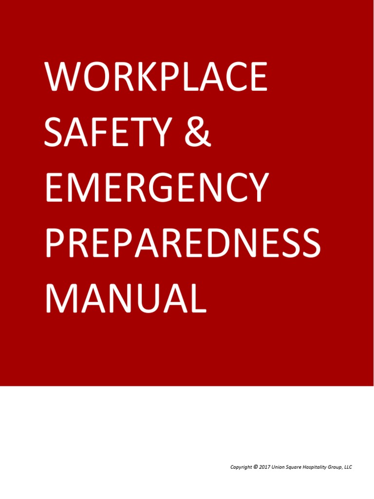 Workplace Safety Manual (2017 Onboarding) PDF Cardiopulmonary
