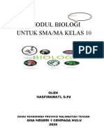 Modul Biologi 10 - SMSTR 1 - Fira