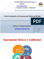 Aula 3 - Eng. SanitáriaII - Contextualização SB