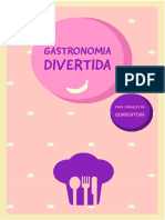 Projeto Alimentação Gastronomia Divertida Receitas Educação Infantil