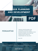 Learning & Development Part 3 Career Planning