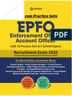 Demo 30 Arihant UPSC EPFO (Enforcement Offier) 2020 Edition