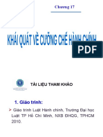 Chương 17 KHÁI QUÁT VỀ CƯỠNG CHẾ HC