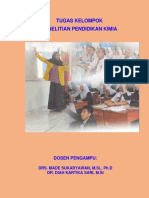 Tugas Kelompok Penelitian Pendidikan Kimia