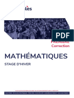 1ere Hiver Maths Correction