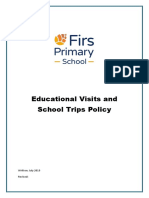 Educational Visits and School Trips Policy Written July 2019