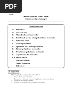 MSC Chemistry Paper-IX Unit-1