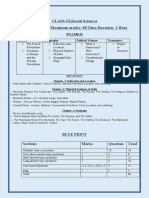 IX HY (Syllabus and Exam Pattern)