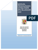 Manual Pengunaan Sistem PDPR JPS 2021