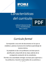 PPT Características Del Currículo