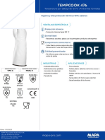 MAPA DataSheet TempCook 476 Es Es