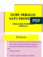 T1 - Guru Sebagai Satu Profesion + Bab 2