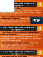 Tle 11-Steps in Washing Dishes