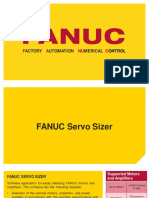 Fanuc SERVO - SIZER - Introduction