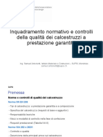 Calcestruzzo - Controlli Della Qualità