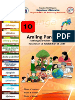 Araling Panlipunan: Department of Education