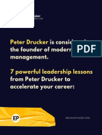 7 Peter Drucker Lessons to Accelerate Your Career