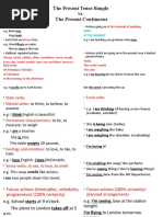 Present Simple Vs Present Continuous 21