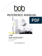 BoB Assistant User Manual