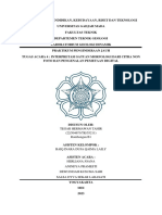 Laporan Praktikum Penginderaan Jauh. Acara 4: INTERPRETASI SATUAN MORFOLOGI DARI CITRA NON FOTO DAN PENGENALAN PEMETAAN DIGITAL