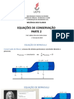 Aula 2023-05-24 Equacao de Bernoulli