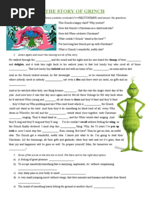 The story of Grinch