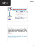 Unit-I - Solvent Extraction