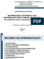 INFORMAÇÕES CONTÁBEIS E SUA CONTRIBUIÇÃO PARA TOMADA DE DECISÃO Um Estudo de Caso No Armarinho Açailândia