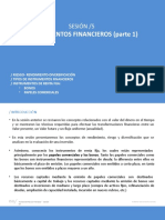 Sesión 05 Instrumentos Financieros Parte I